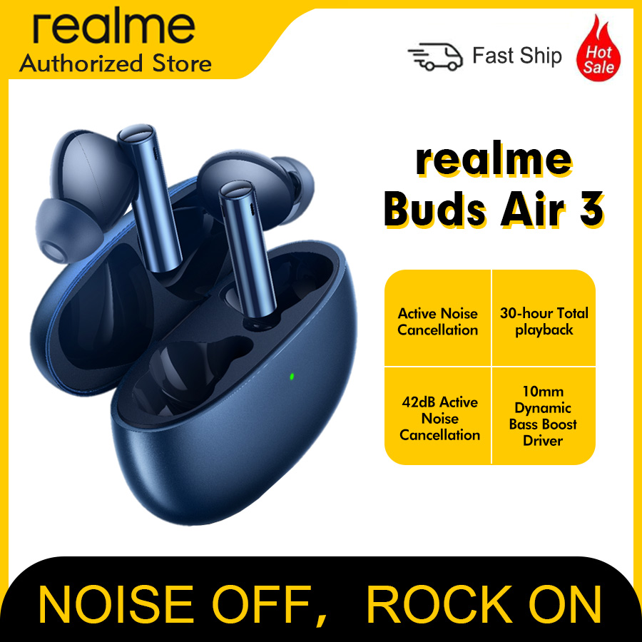 Realme buds air 3  ̾ 42dB Ȱ Noice  546m..
